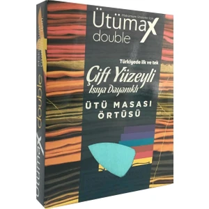 Double Isıya Dayanıklı keçeli(çift yüzeyli)Ütü Masası Örtüsü