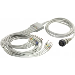 Medi̇alp Cardioline Ekg Kablosu Yuvarlak Soket 16 Pinli Iec Banana Uçlu