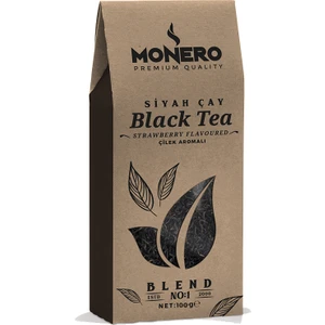 Çilekli Siyah Çay  100 gr