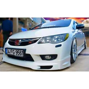 Güneşli Garaj Honda Civic Fd6 Makyajlı Kasa Ön Tampon Eki Plastik