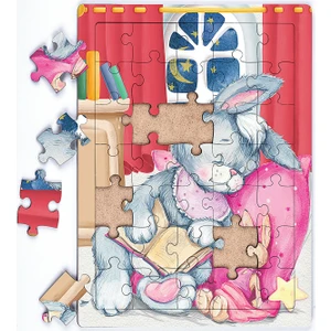 King Of Puzzle Uykudan Önce Ahşap Puzzle 35 Parça (Xxxv-27)