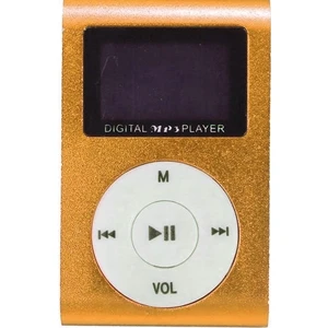 Dijital Ekranlı Mp3 Player - Turuncu