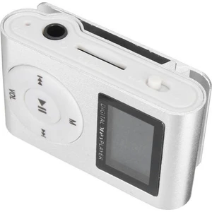Dijital Ekranlı Mp3 Player - Gümüş