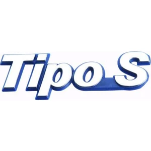 Arka Bagaj Yazısı Tipo S