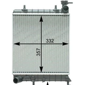 Motor Radyatörü Accent Accent II 335X317X16 2531025050 253101B000