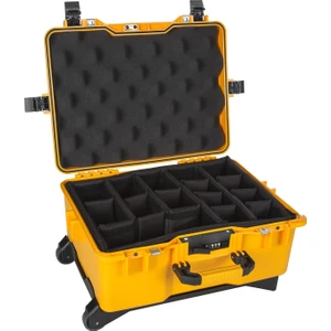 Mtc 460P Sarı - Yumurta Sünger + Bez Bölmeli Tough Case Pro Takım Çantası