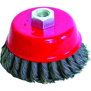 Burgulu Çanak Fırça 75 Mm