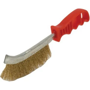 Plastik Saplı Tek Sıra Tel Fırça