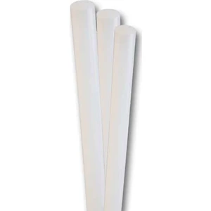 Ultra-Power Şeffaf İnce Mum Çubuk Silikon 10 Lu Paket