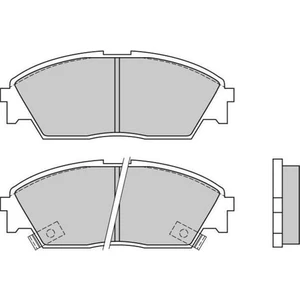Mga Balata Fren Ön Honda Crx 8891 Mga 55315