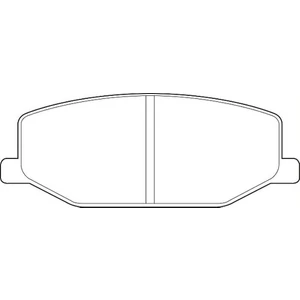 Mga Balata Fren Ön Suzuki Samuraı Sj413 8600Jımny 98 Mga 55441