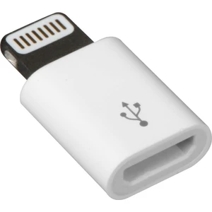 Micro USB to Lightning OTG Dönüştürücü Beyaz