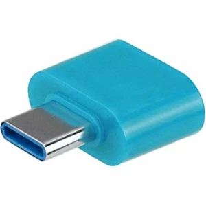 USB Type-C OTG Dönüştürücü Adaptör Mavi