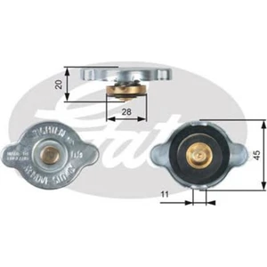 Radyatör Kapağı Hyundai Accent Iv 1.4 1.6 1.6 Crdı Ver Rc0027