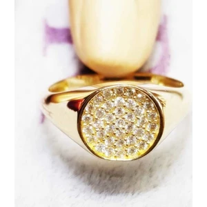 Sembol Gold Altın Şövalye Yüzük Svly-4210