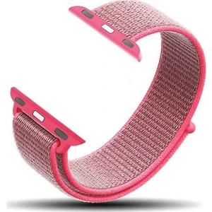- 38-40 mm Spor Loop Dokuma Kordon - Açık Turuncu