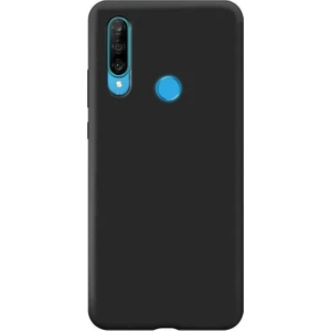 DVR Huawei P30 Lite Kılıf Silikon Premier (Siyah) + Tam Ekran Cam Koruyucu