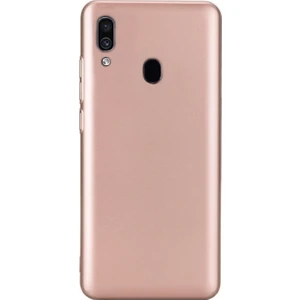 DVR Samsung Galaxy A30 Kılıf Silikon Premier (RoseGold) + Nano Cam Ekran Koruyucu