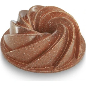 Granit Döküm Spiral Kek Kalıbı 26CM Gri