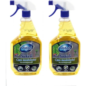 Sirkeli Cam Temizleyici Sarı 750 ml 2 Adet