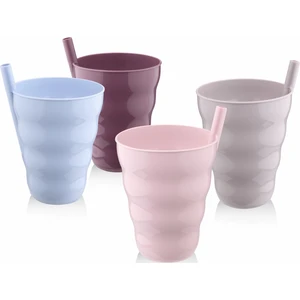 Ur-3181 Poşetli Pipetli 3 lü Bardak