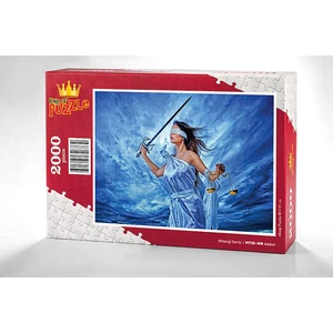 King Of Puzzle Adalet Ahşap Puzzle 2000 Parça (Mt50-Mm)