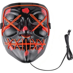 Maxfoni Neon Işıklı Led Maske - Renkli Led Maske