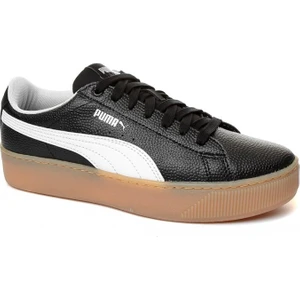 Vikky Platform Siyah Beyaz Kadın Sneaker