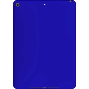 CresCent Apple iPad 5.Nesil (2017) Rubber&Soft Feeling Tablet Kılıfı (A1822/A1823) 9.7 İnç Mavi