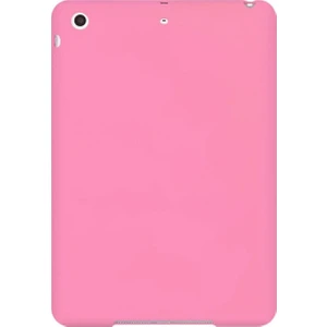CresCent Apple iPad 5.Nesil (2017) Rubber&Soft Feeling Tablet Kılıfı (A1822/A1823) 9.7 İnç Pembe
