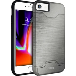 Buff iPhone 8/7 Slim Folder Kılıf Silver