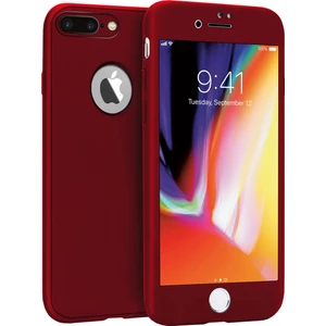 Buff iPhone 8 Plus 4D Kılıf Red