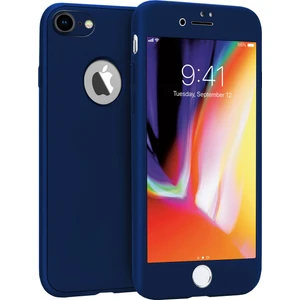 Buff iPhone 8 4D Kılıf Blue
