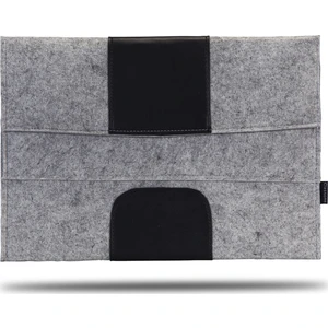 Avantgarde 13-14" Uyumlu Laptop Kılıfı - Gri/Siyah