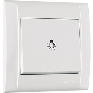 Defne Light Yaylı Anahtar Beyaz