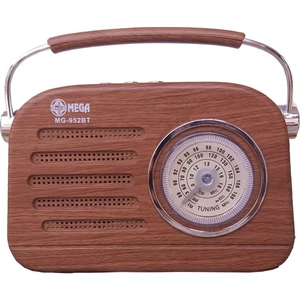 MG-952BT Nostaljik Görünümlü Bluetoothlu Fm Radyo
