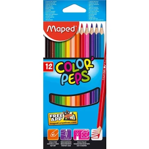 Kuru Boya 12 Renk Color Peps
