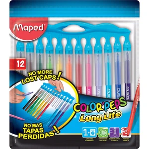 Keçeli Kalem Seti Maped 12 Renk