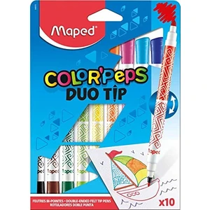 849010 Color Peps Duo 10 Renk Keçeli Kalem