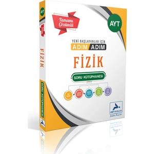 Paraf Yayınları AYT Fizik Soru Kütüphanesi Tamamı Çözümlü Yeni Başlayanlar İçin Adım Adım