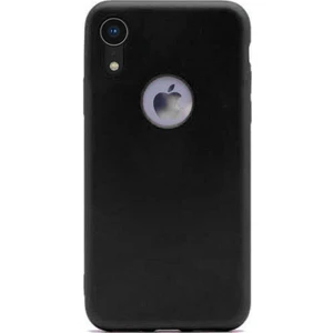 Apple iPhone XR Premium Matte Silikon Kılıf Siyah