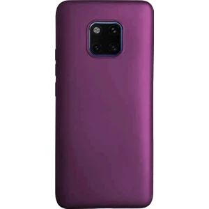 Huawei Mate 20 Pro Premium Matte Silikon Kılıf Pembe