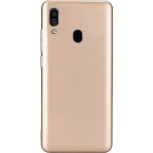 Samsung Galaxy A20 Premium Matte Silikon Kılıf Gold