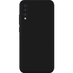Samsung Galaxy A70 Premium Matte Silikon Kılıf Siyah