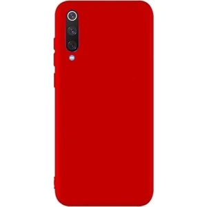 Xiaomi Mi 9 SE Premium Matte Silikon Kılıf Kırmızı