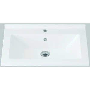 Idevit Merkür 60 cm Dolap Uyumlu Ince Bantlı Lavabo