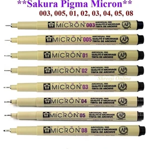 Pigma Micron Teknik Çizim Kalemi 8'Li Set