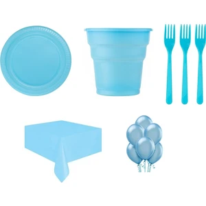 Doğum Günü Parti Seti 25 Kişilik Mavi