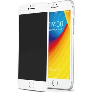 Case 4U Apple iPhone 6-6S Plus Ekran Koruyucu Temperli Kırılmaz Privacy Hayalet Gizliklik Filtreli Beyaz