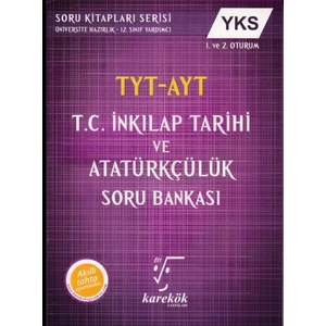 Karekök Yayıncılık AYT T.C İnkılap Tarihi ve Atatürkçülük Soru Banka